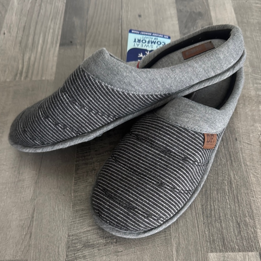 Deer Stags Gray Loafers Slip-Ons Comfortable Indoor‎ Shoes